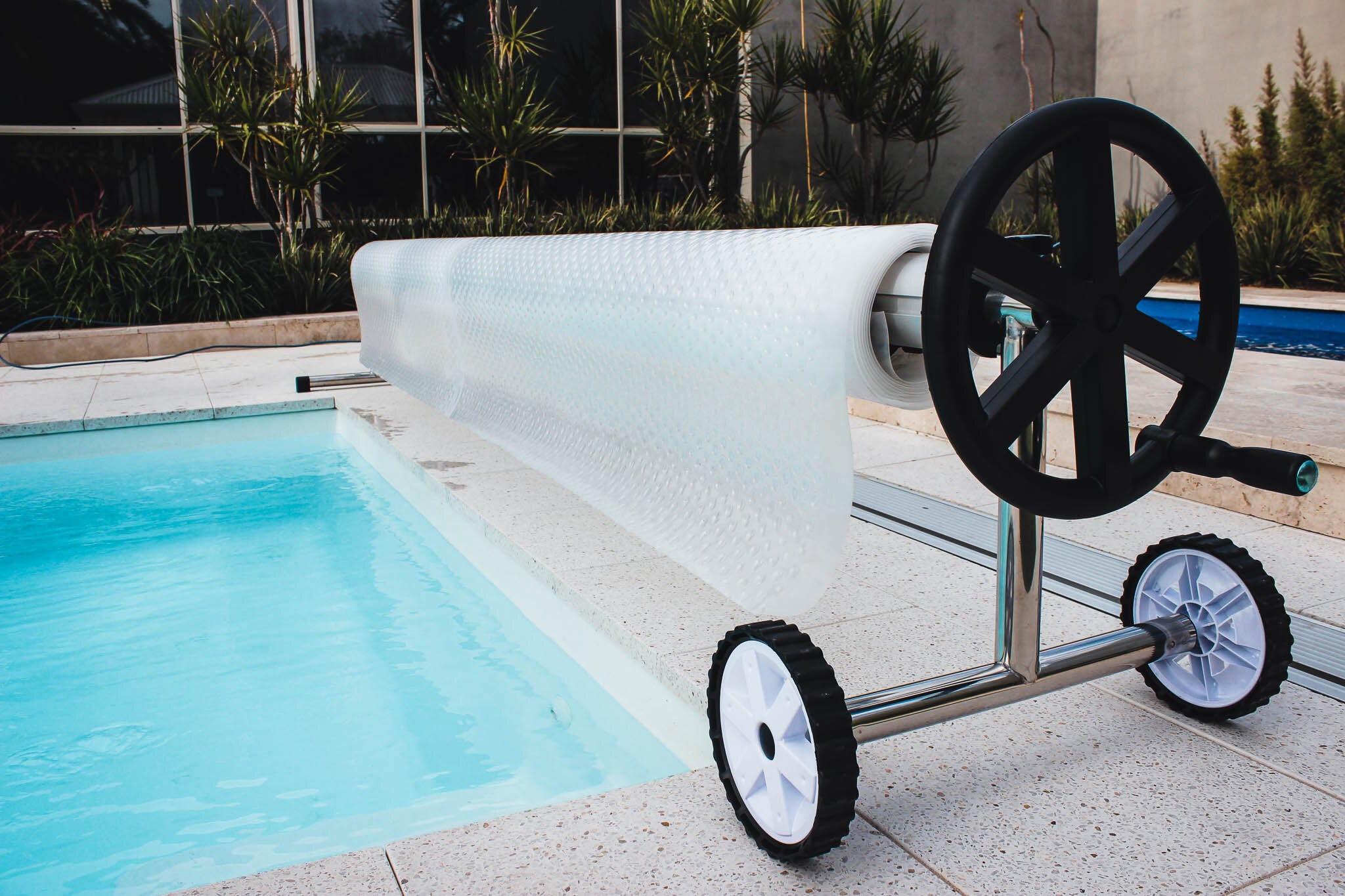 Pool Cover (Include Roller)