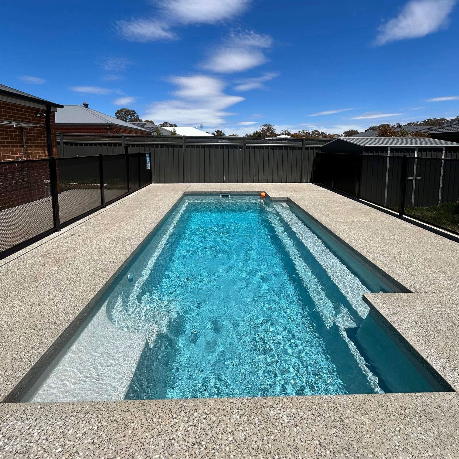 Bourke 8M Fibreglass Pool | Swimming Pools Direct