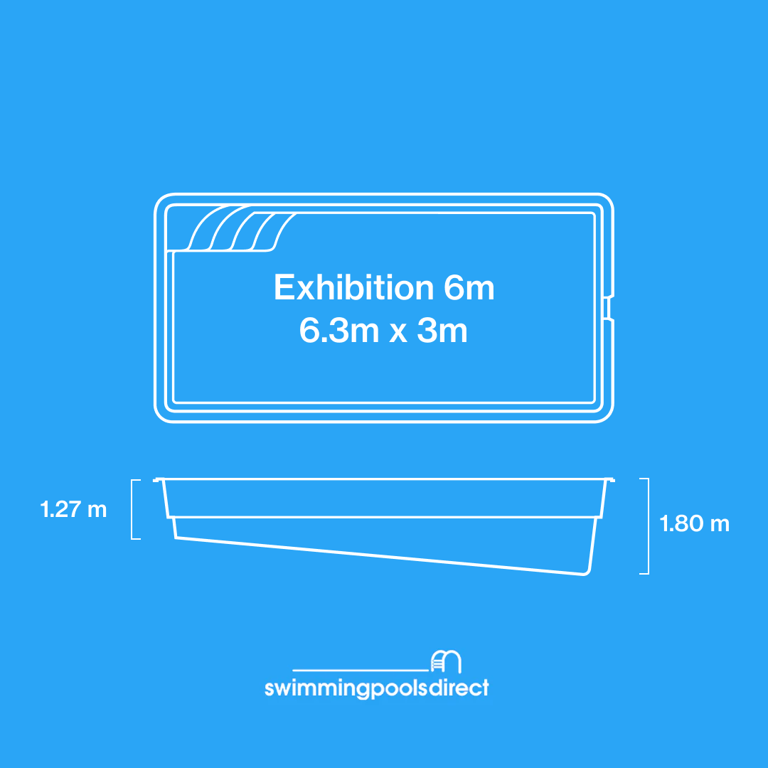 [Clearance] Exhibition Fibreglass Pool