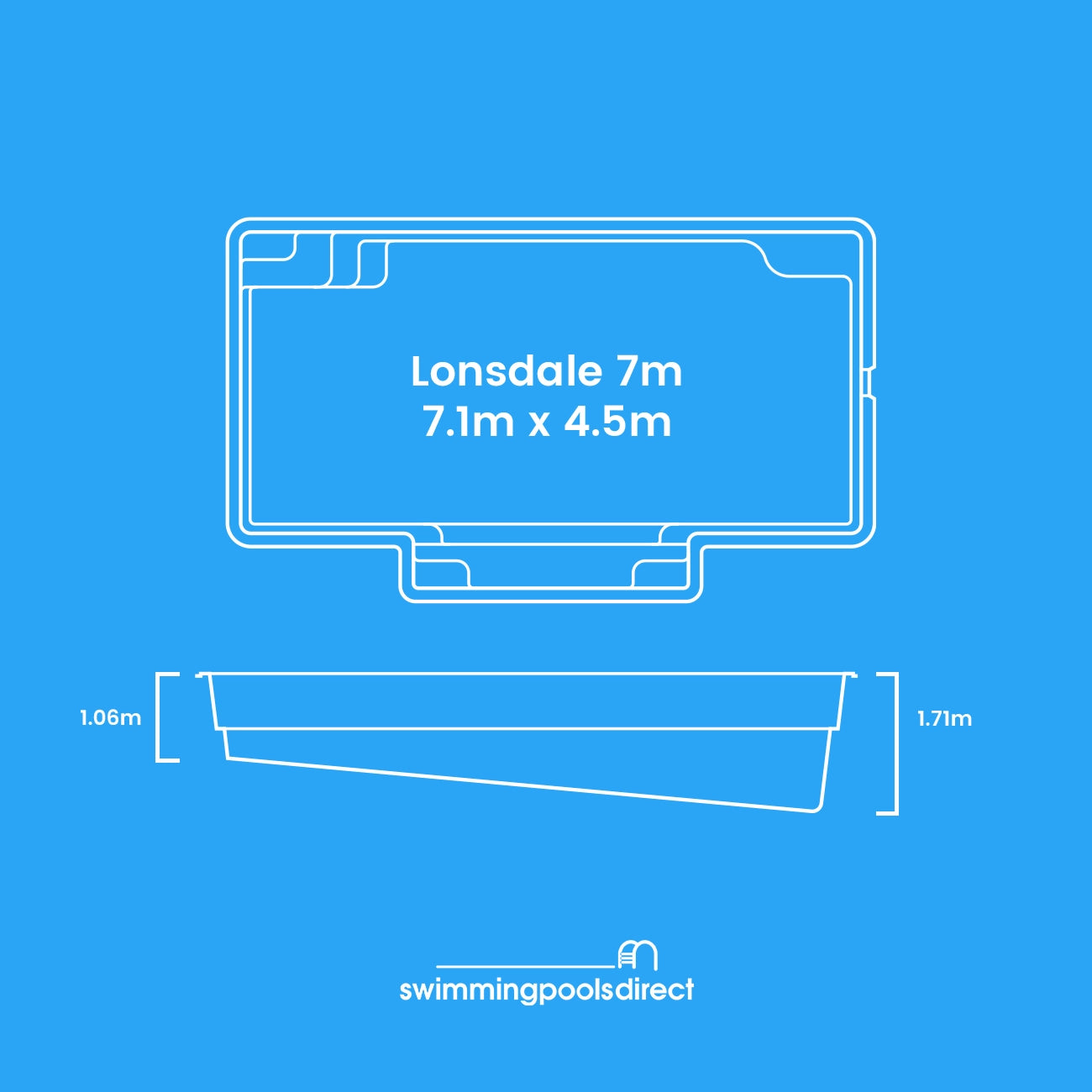[Clearance] Lornsdale Fibreglass Pool